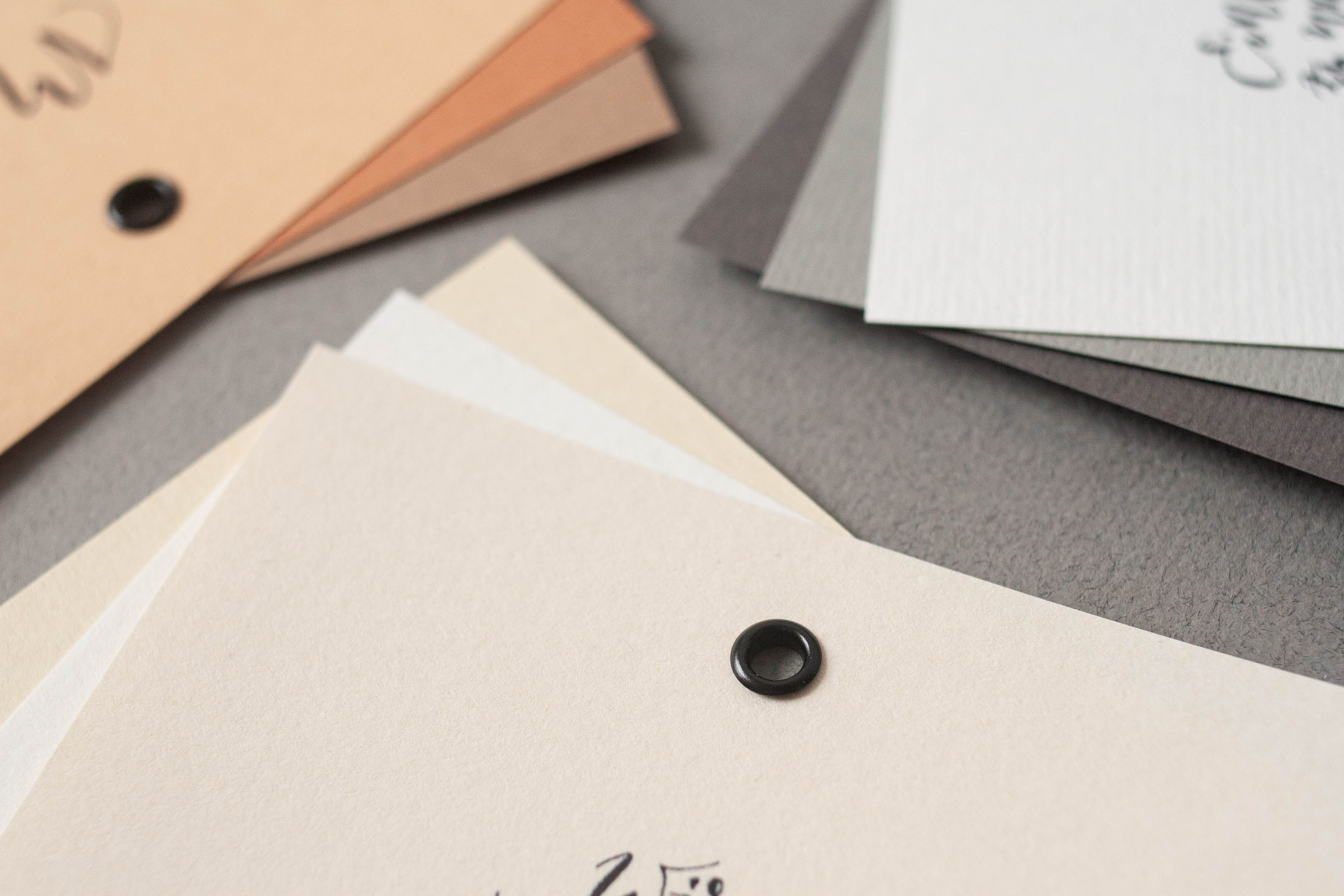 Hochzeitspapeterie selbst machen: die Papierwahl